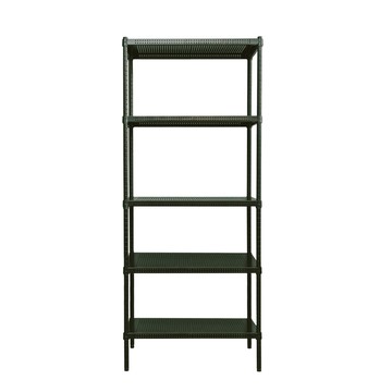 【dayneeds】極致美學75x45x180公分五層烤黑沖孔層架