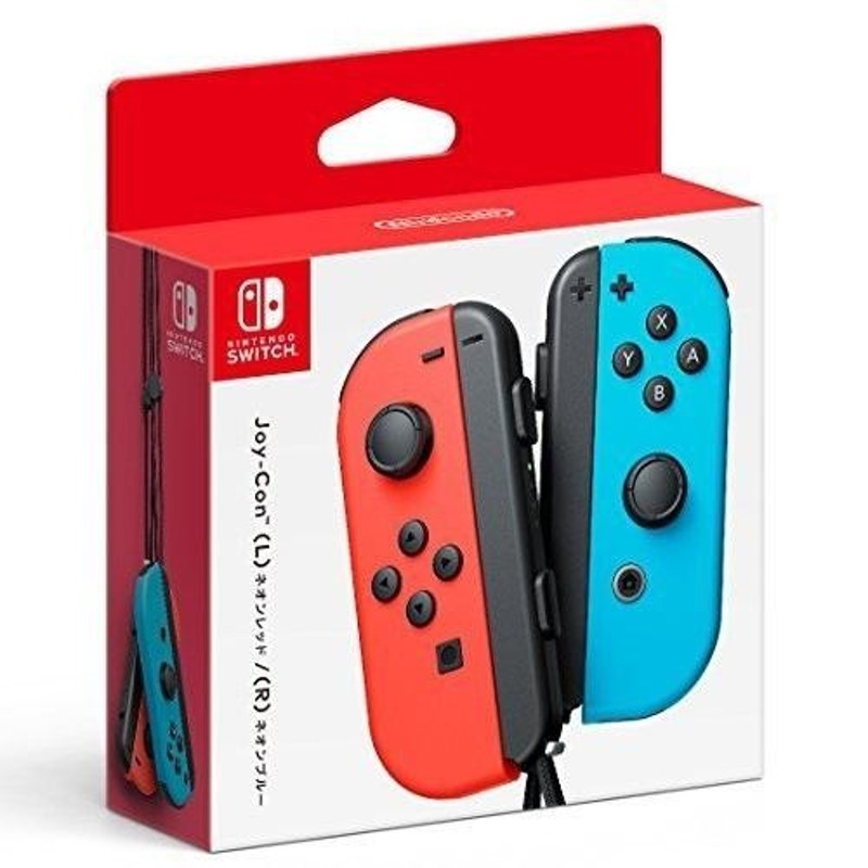 任天堂純正品 Joy-Con (L) ネオンレッド/ (R) ネオンブルー スイッチ 