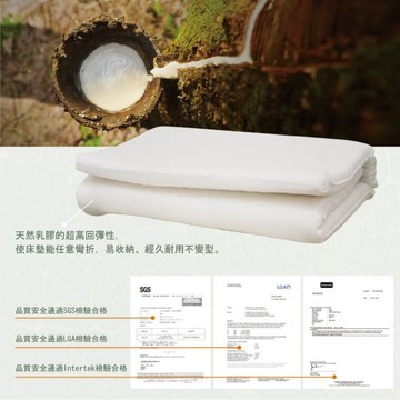 奧雷💠100%乳膠 后皇后代理 芭比天然乳膠床墊  乳膠床墊 厚5公分 床墊 記憶床墊 乳膠 💠透氣多孔
