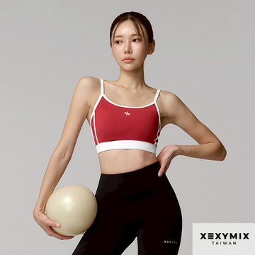 XEXYMIX X標誌雙線條拼色運動背心上衣 XFK2BR1502 共5色 運動背心 撞色背心 可調式肩帶 BR1502