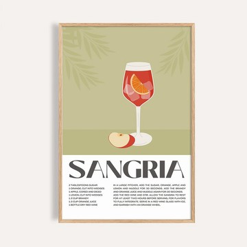 西班牙桑格麗亞 Sangria / 雞尾酒系列掛畫