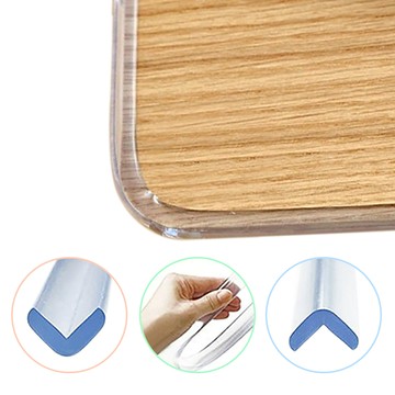 【4組入】透明防撞條 桌邊桌角L型防撞邊條