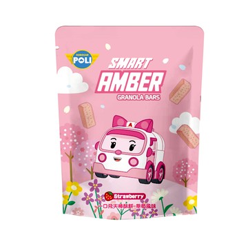 救援小英雄一口飛天酥餅90g-草莓風味