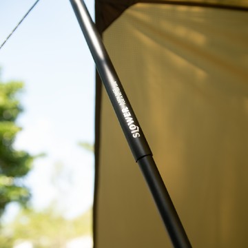 日本 SLOWER 調節式伸縮鋁合金營柱