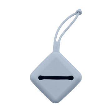 丹麥BIBS - Pacifier Case 矽膠奶嘴收納盒-霧藍