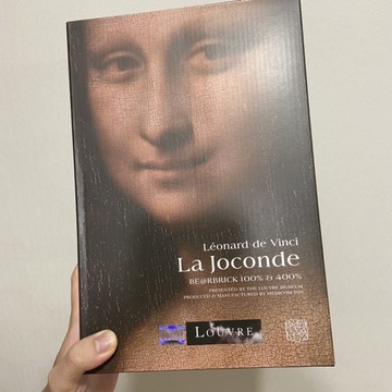 現貨 BE@RBRICK 蒙娜麗莎 400% 100% LEONARD DE VINCI Mona Lisa 全新 未拆