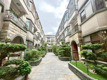 ✨昀推薦✨平鎮文化商圈超稀有庭院三車美別墅｜桃園市平鎮區民族路二段