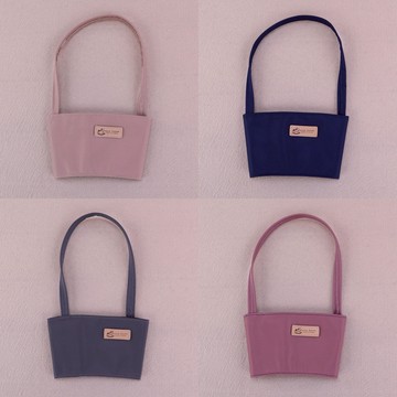 U546 素色冰霸杯套 紅茶冰手搖杯套 飲料杯袋 雨朵防水包