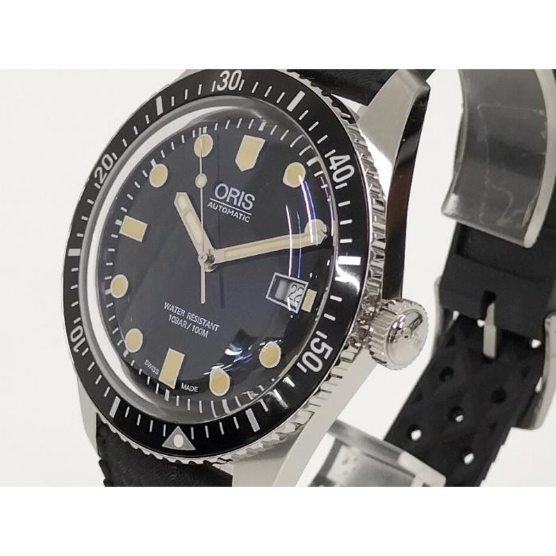 中古】ORIS ダイバーズ65 復刻モデル デイト 自動巻 メンズ 腕時計