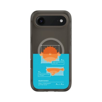iPhone Air AirX 本質黑 - Ocean Collection: Let's Sea 海洋系列：一路向海 - 河豚浮力公式