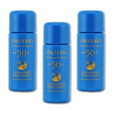 (即期品)SHISEIDO 資生堂 新艷陽夏水離子熱防禦UV隔離露 7ML x 3(效期至2026年04月)