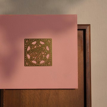 mark taiwan 麥麥藏寶圖-松鶴延年(金屬書籤-金)