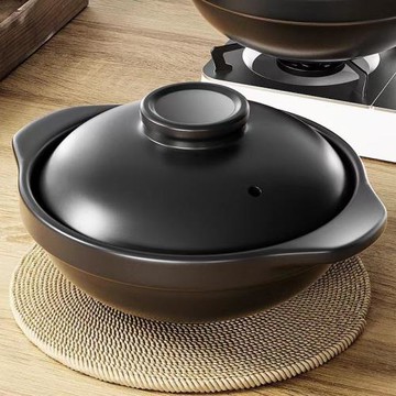 砂鍋防干燒煲仔飯大容量明火煤氣灶燃氣耐高溫淺口沙鍋批發