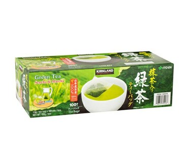 【現貨】Kirkland Signature 科克蘭 日本綠茶包 1.5公克 X 100入組