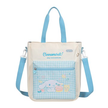 【IMPACT】怡寶 | 大耳狗喜拿Cinnamoroll 才藝袋/補習袋(A4可放)-白藍色 IMCMS01WT (IMKA)