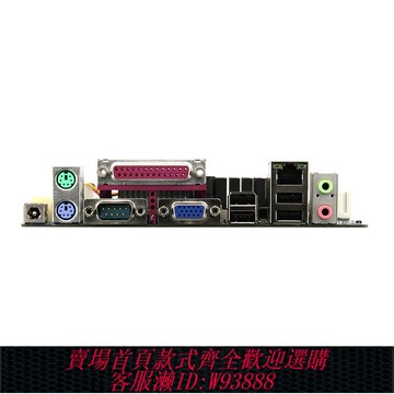 工控主板 【40%回購率】凌動迷你d525雙核dc POS機 2COM工控12v廣告機主板排隊機