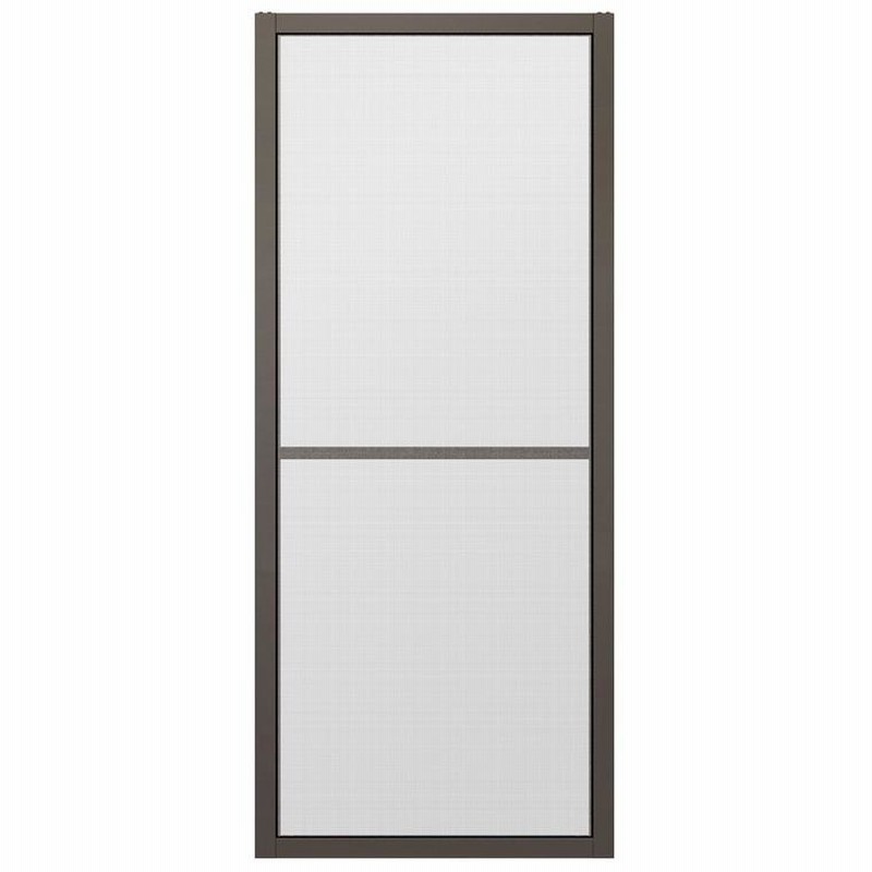 中桟付き網戸 引違い窓H 4枚建て用 256204[253204] Aw：667.5mm