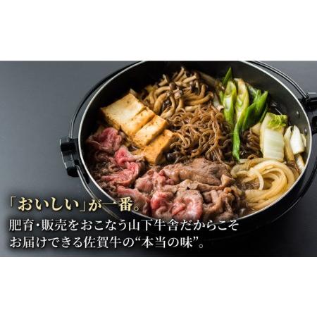 ふるさと納税 佐賀牛 すき焼き・佐賀県産黒毛和牛 もつ鍋 セット（2〜3人前）黒毛和牛 牛肉 肩ロースス.. 佐賀県江北町