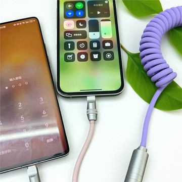 丘仰原裝丨120W車載快充CarPlay車載數據線二合一車載充電線一拖三適用星愿.海鷗繽果星越蘋果安卓車載投屏