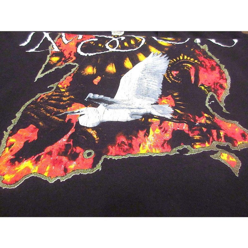 ビンテージ90's○THE MISSION Carved In Sand 1990年ツアーTシャツ黒