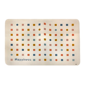 軟式硅藻吸水地墊 浴室踏墊  方糖  40 x 60cm  1個