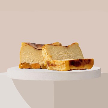 3天出貨【el postre 帛絲翠】柑曼怡紅心地瓜巴斯克蛋糕(附柑橘醬)-低溫配送 #生日 #甜點 #起士蛋糕 #彌月#禮盒