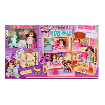 《MIMI WORLD》家家酒 迷你MIMI提箱旅館(巴黎篇) 東喬精品百貨