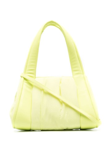 Themoirè - padded-panel tote bag - women - Recycled Nylon - One Size - Yellow