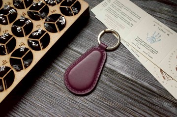 造型悠遊卡 晶片吊飾－鑰匙圈B款－紫色