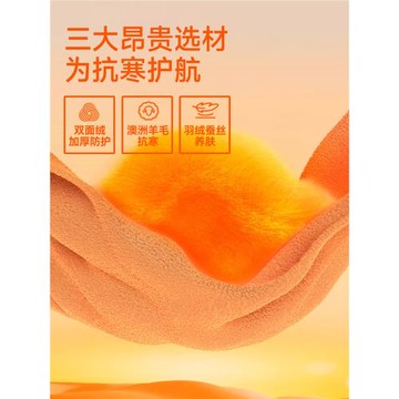 【蜜蜂驚喜社】貓人含羊絨蠶絲秋冬男女款秋衣秋褲保暖內衣套裝