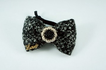 D1-超耐用髮束 - 髮圈髮束大腸圈馬尾公主頭類 香香風毛尼玫瑰花