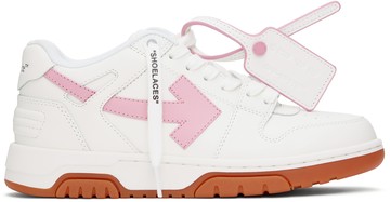 Off-White 白色 Out Of Office Calf Leather 运动鞋