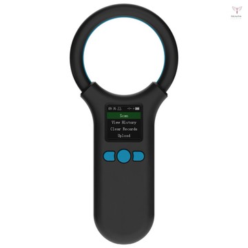 手持便攜式動物芯片掃描儀 1.4 英寸 TFT LCD 顯示芯片閱讀器可充電動物標籤掃描儀支持 EMID FDX-B(I