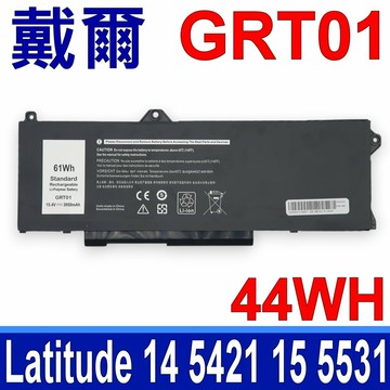 DELL 戴爾 GRT01 電池 Latitude 14 5421 5431 Latitude 15 5521 5531 Alienware M17 R5