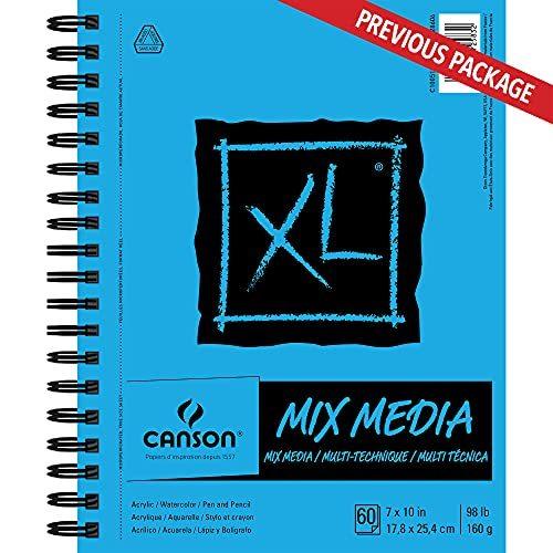 Canson XL Multi-Media Spiral Paper Pad X10 -60 Sheets