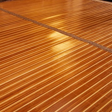 竹席涼席新款夏季床上地鋪兩用床單人宿舍草席雙面冰絲藤席折疊