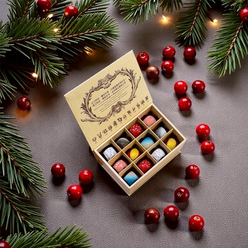 【Joyce Chocolate X 白瑜老師聯名新品】星座巧克力禮盒12入