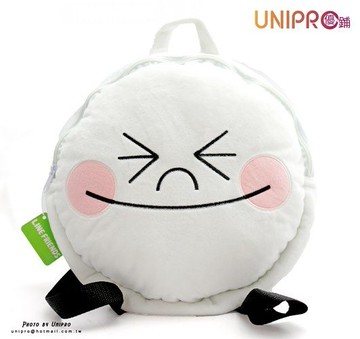 【UNIPRO】LINE 正版授權 公仔 娃娃 兔兔 可妮 饅頭人 造型 絨毛 後背包