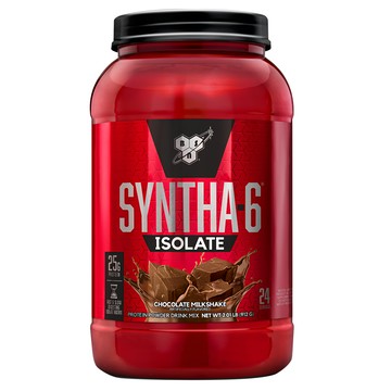 Bsn 畢斯恩 SYNTHA-6 ISOLATE 綜合分離乳清蛋白粉 巧克力奶昔口味 25克蛋白質 低碳水化合物  912g  1罐