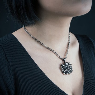 925純銀 無畏星芒劍獅單墜【紀念版】p9087-6