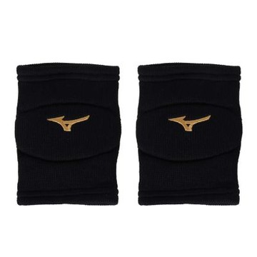 MIZUNO 短型護肘-護具 一雙入 美津濃 V2MYD10095 黑金