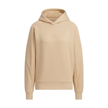 Adidas MT HOODY 女款 奶茶色 運動 連帽T 休閒 長袖 JM8794