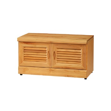 【本木】茅野 赤陽木3尺坐鞋櫃收納櫃置物櫃