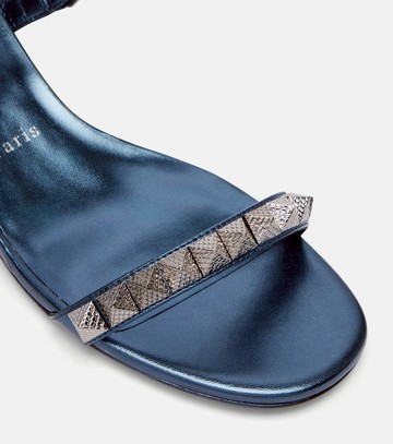 Christian Louboutin Pyra embellished leather sandals