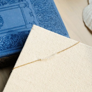 14K包金排珍珠手鍊