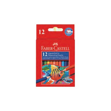 FABER-CASTELL 輝柏 大三角彩色鉛筆環保裝 12色（短型）/盒 114461【APP滿額下單10%點數(單一帳號最高5000點)】1/31止