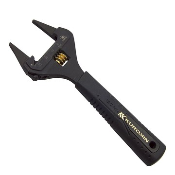 【FUJIYA日本富士箭】先端薄型活動板手-大開口34mm(黑金)