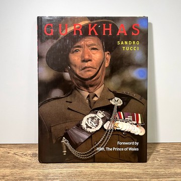 ◤絕版稀有 英國軍史 攝影《Gurkhas 廓爾喀部隊》Sandro Tucci（1985）南亞軍事文化
