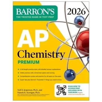 【華通書坊】AP Chemistry Premium, 2026 / 9781506296647