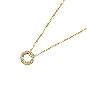 ROYAL DAMON 羅亞戴蒙 記憶迴旋-小-項鍊-金